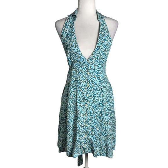 Free People NWT $98 Retro Mini Dress "C'est La Vie" in Cottagecore Floral Size S - Picture 2 of 12